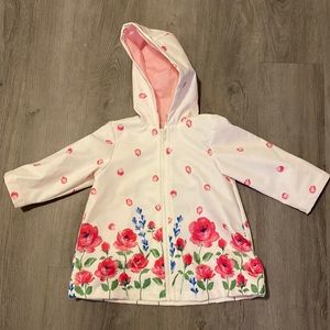 Girls rain jacket size 18 months